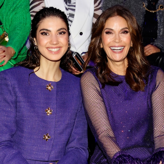 Emerson Tenney and Teri Hatcher, Berlin Fashion Week 2024